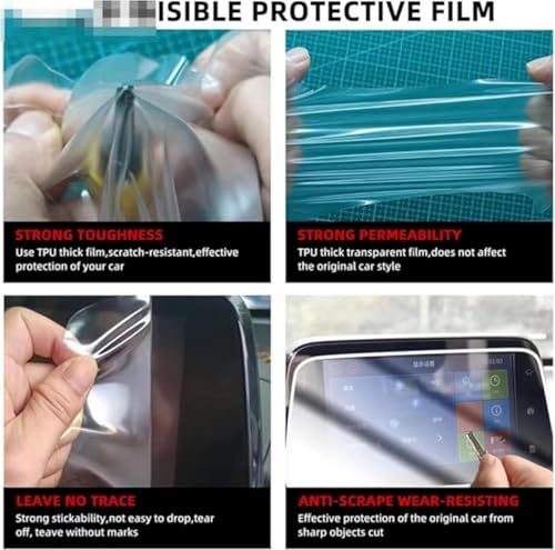 Lámina PPF transparente de TPU para Mazda CX-90: Protección interior premium 5
