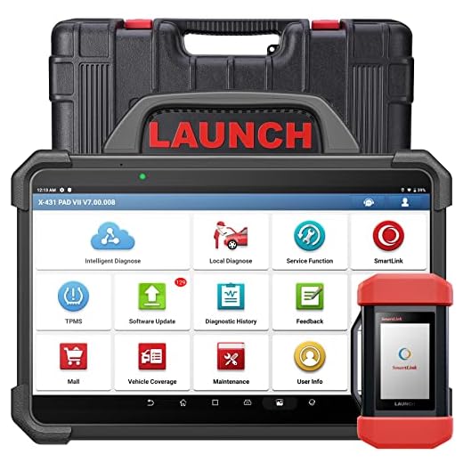 LAUNCH X431 PADVII, ECU Programming Scan Tool, Topology Map Full System Intelligent Diagnostic Scanner, Online Coding, 60+ Services, Heavy Duty Truck Scanner, 13.3 Inch,5G WiFi,2 Years Free Updates