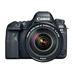 Canon EOS 6D Mark II DSLR Camera with EF 24-105mm USM Lens, WiFi Enabled Black
