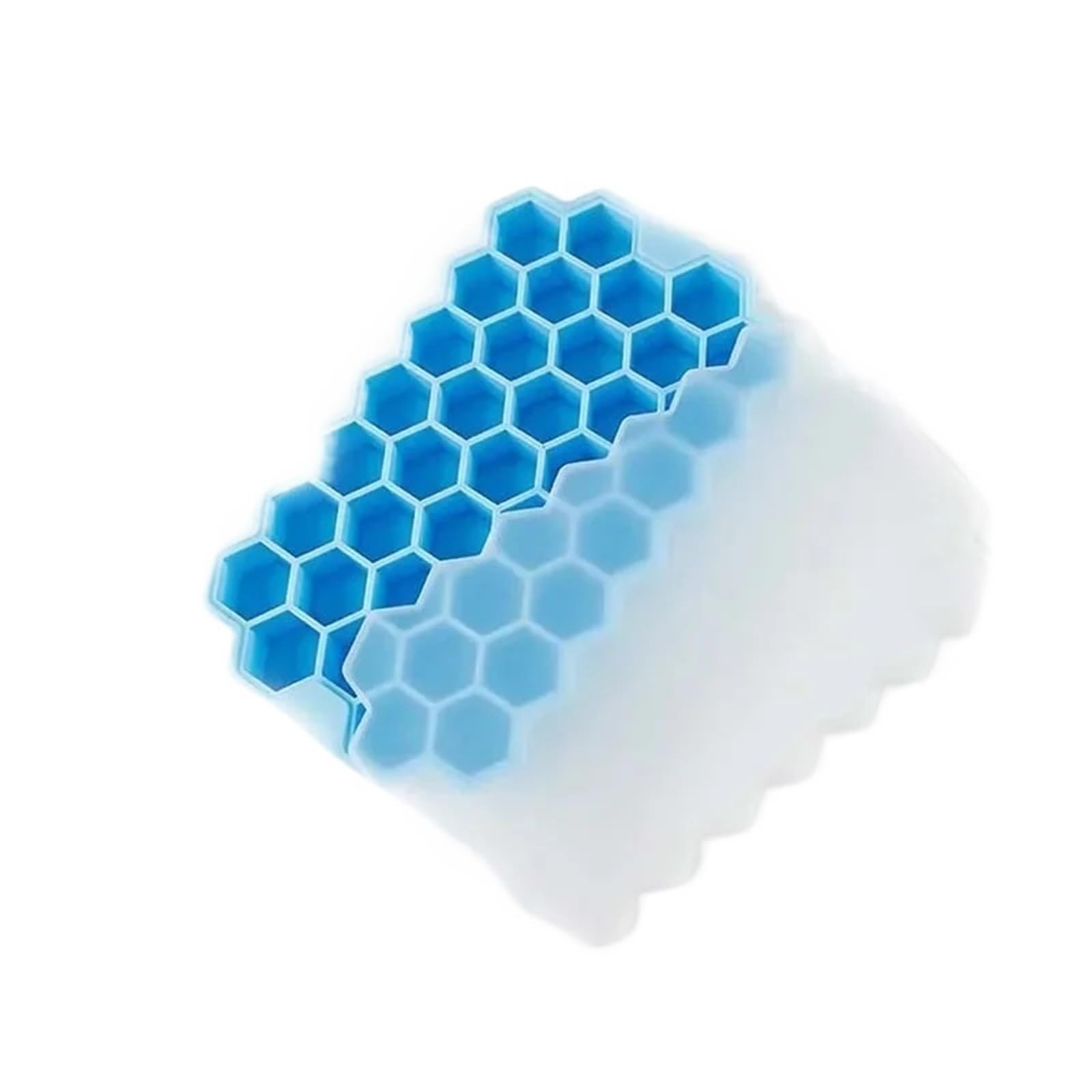 Cubiteras Para Hielo Bandeja For Cubitos De Hielo 148 Rejillas Con Tapa Silicona For Refrigerador, Apta For Moldes Pequeños, Fácil Desmoldar Y For Clasificar(4PCS-blue)