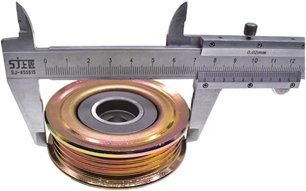 P/S Power Steering Oil Pump Belt Tension Adjust Pulley Compatible with Mitsubishi Pajero Montero L200 Galant Challenger MD303884