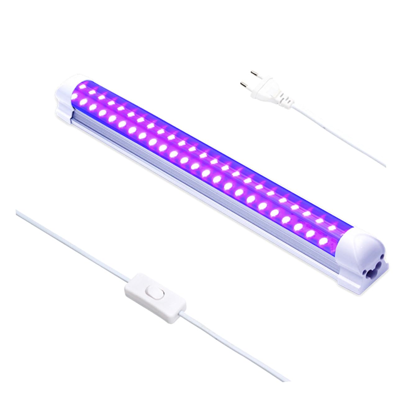 TOPBATHY Led-röhrenlicht Uv-Schwarzlicht Für Ktv-bar Und Party Energiesparend Und Langlebig Einfach Anzubringen Geeignet Für Schlafzimmer Und