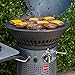 Fuego F21C-H Element Hinged Propane Gas Grill, Dark Gray