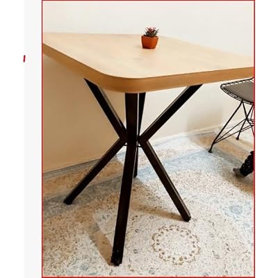 Mutfak Masası, Cafe, Restaurant Masaları, Balkon Masası, Ahtapot Ayaklı Masa, 70x70 cm Kare