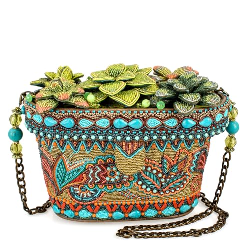 Mary Frances Succulent Crossbody Handbag, Multicolor