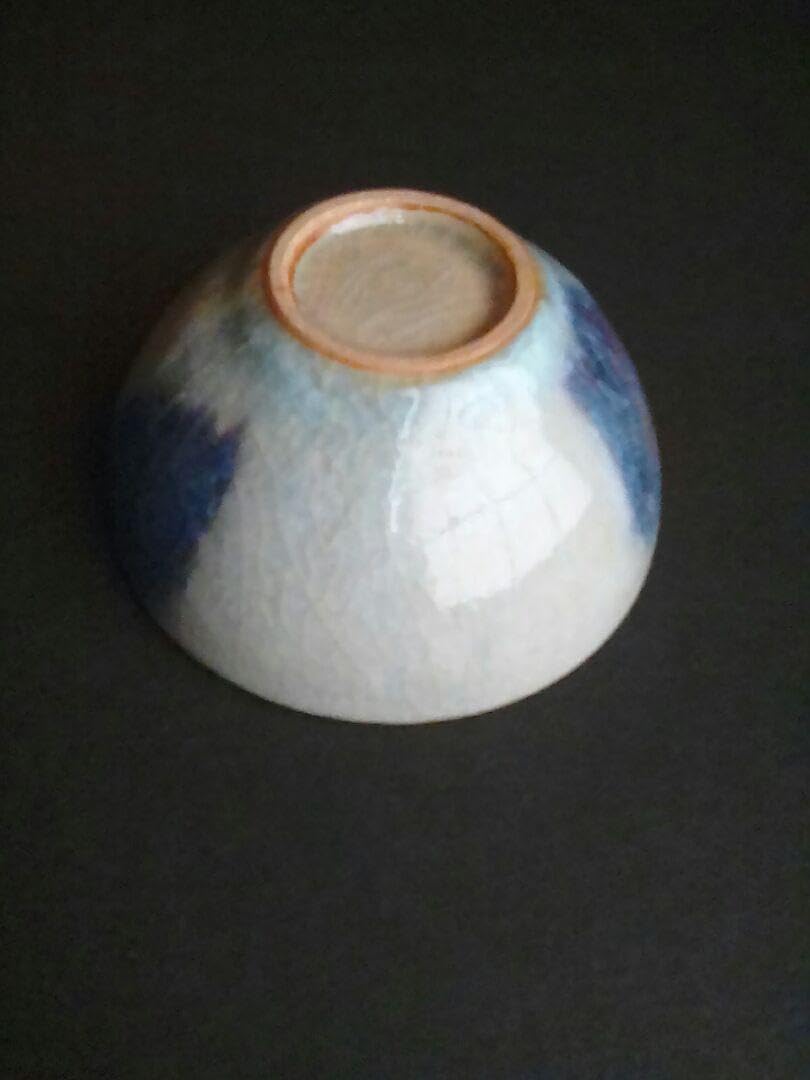 杉本泥牛 白釉の徳利と鳥文盃 コマイヌさん 杉本泥牛 白釉の徳利