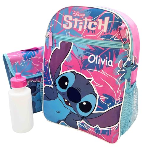 DIBSIES Personalized Stitch Backpack Combo Set created using Stitch Backpack Combo Set