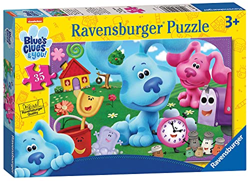 Ravensburger Blue's Clues 35-teiliges Puzzle für Kinder ab 3 Jahren