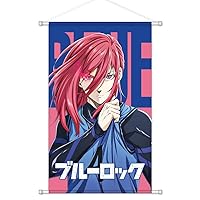 ブルーロック まねきねこ コラボ スリムポスター 千切豹馬 潔世一 御影