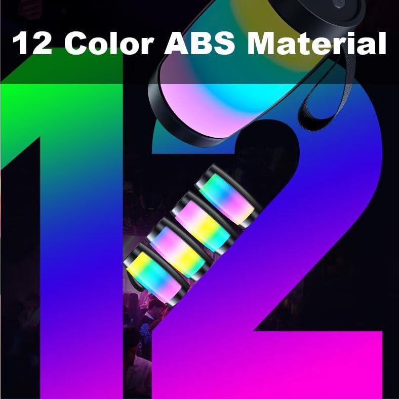 Miniatura 5 de Generic Altavoz portátil inalámbrico al aire libre impermeable Bluetooth TF tarjeta FM reproductor estéreo fuerte energía de graves para regalos de