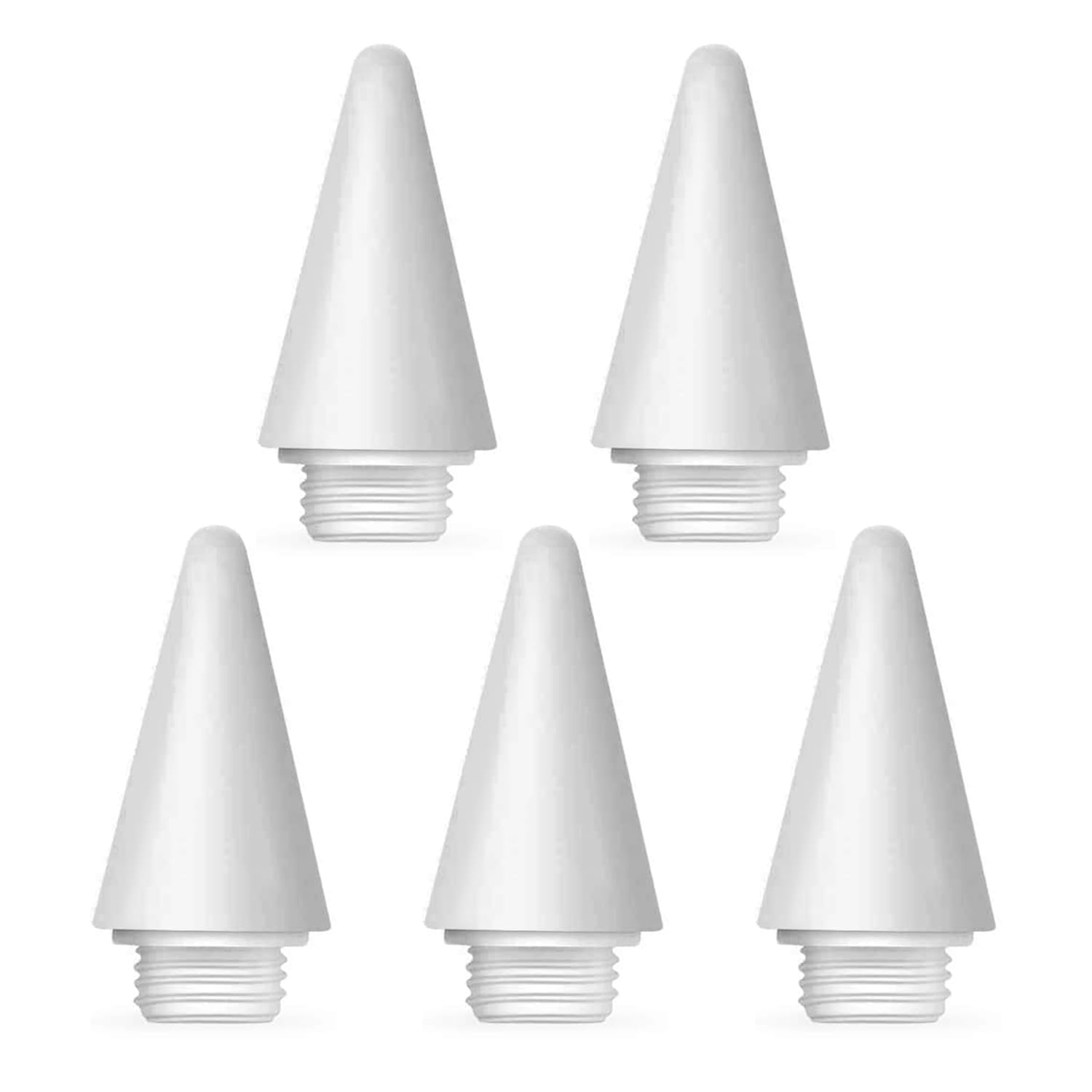 Tukzer 5-Replacement Tip Compatible with Tukzer Stylus Pen for iPad Palm Rejection, 2nd Gen Compatible for (2018-2021) iPad 6/7/8/9 Gen; iPad Pro(11/12.9″) iPad Mini (5,2021) iPad Air 3rd Gen(TZ-TIP1)