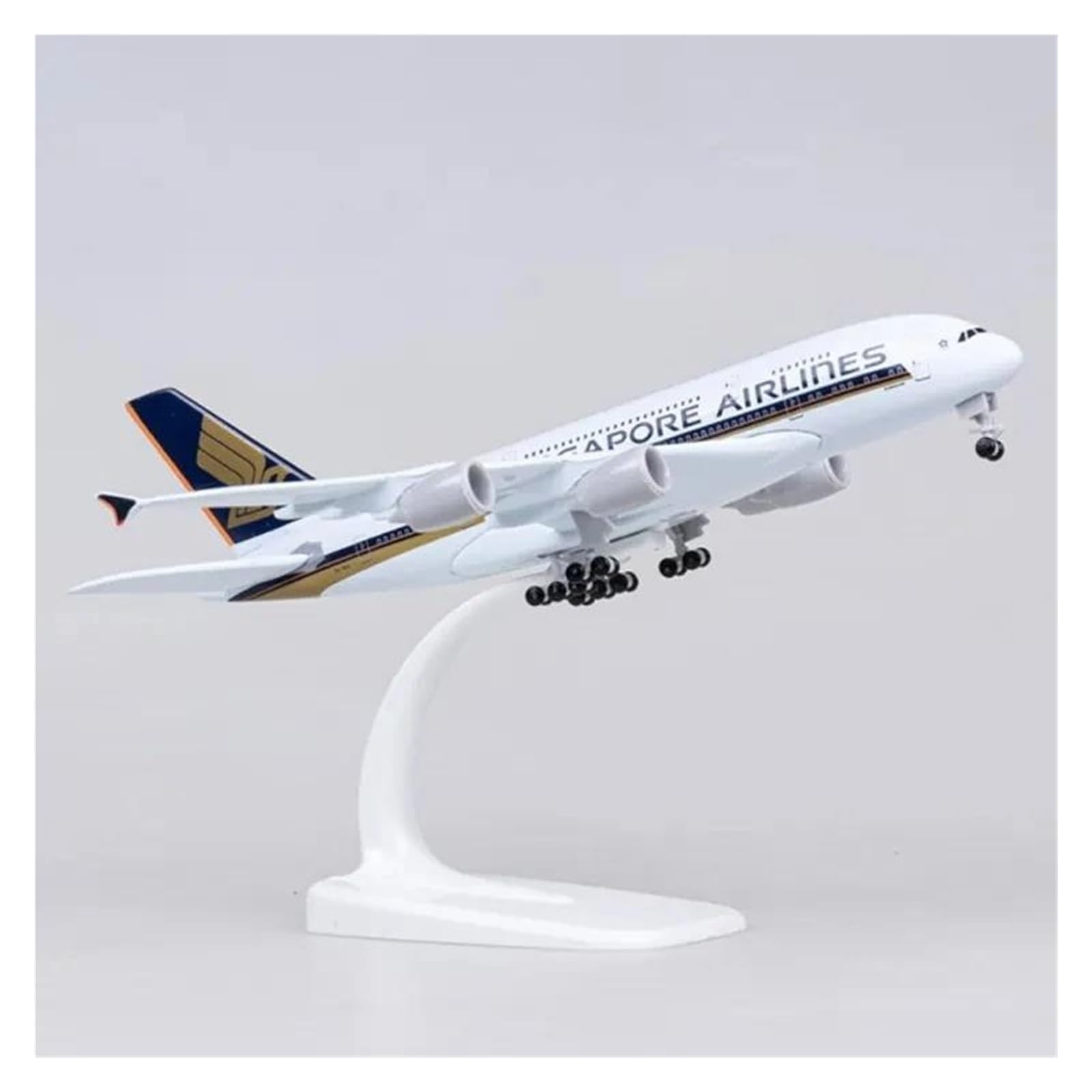 Liusang Singaporea380 Scale Aircraft 20Cm For Singapore Airlines A380 Alloy Metal Airplane Model Singapore Airbus 380 Plane Model Suitable For Display