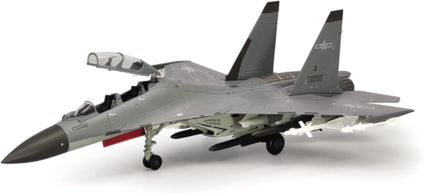 1 72 Fit for Air Force J-16 Fighter Alloy Aircraft Model J16 Building Kit Collection Decoration Hobby Playgame Kit