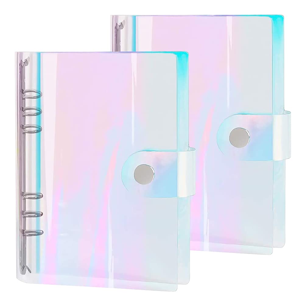 Amazon.co.jp: Idealeben 2本セット 虹色 システム手帳