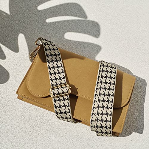 Image of TANOSII Wide Purse Strap Adjustable Replacement Shoulder Crossbody Strap Handbag Strap