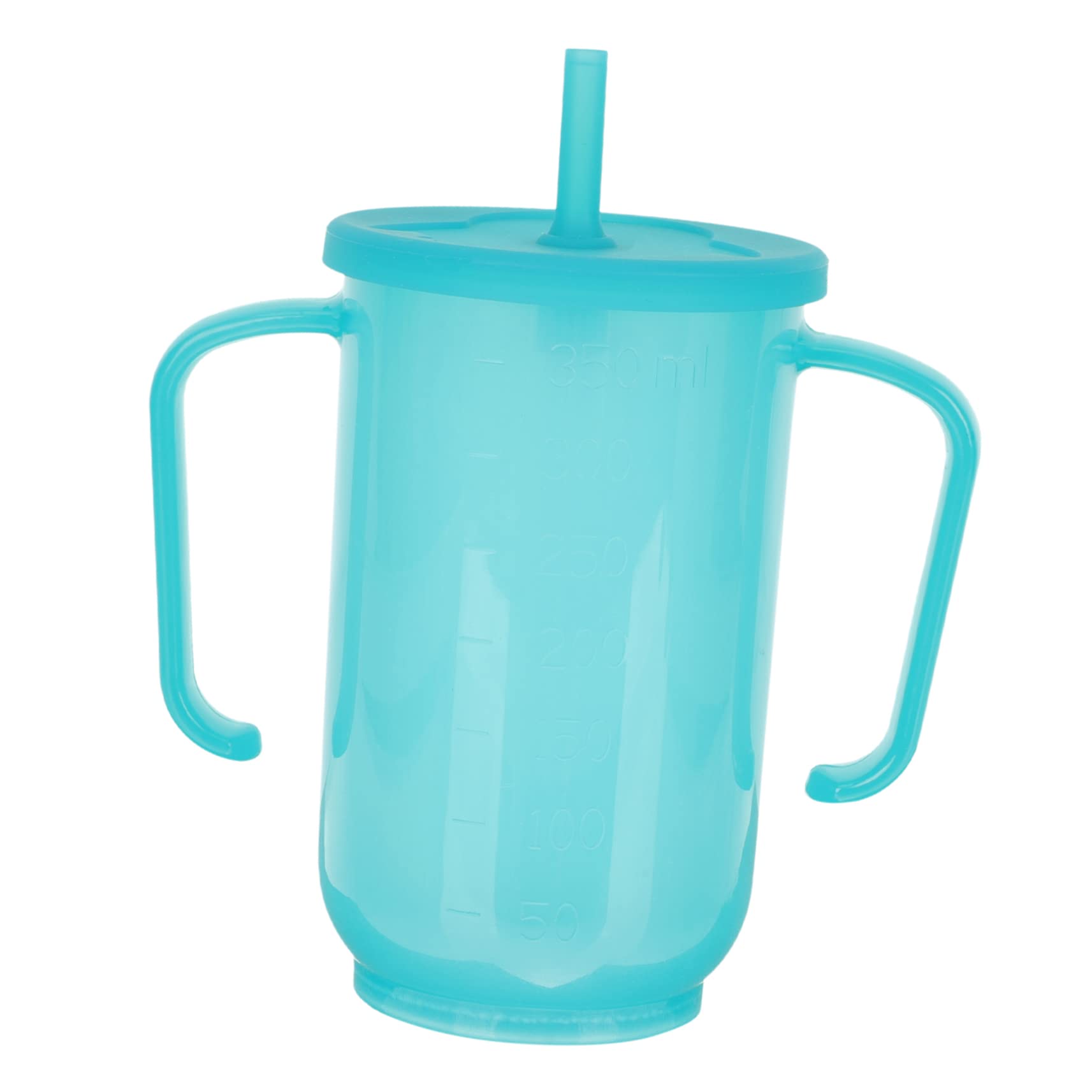 KOMBIUDA 3 Piezas Vaso de agua antiasfixia tazas de de alimentación líquida taza de enjuague humectante plastico botella infantil productos para pacientes postrados en cama el plastico