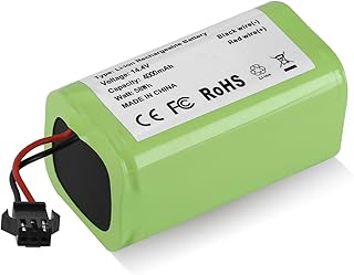 Upgraded 4000mAh N79 14.4V Battery for Eufy RoboVac 11 11S 30 15C 25C 35C Robot Vacuum Cleaner for Ecovacs Deebot N79 N79S Deebot 500 600 DN622, Goovi F007C D380 Robot Vacuum Cleaner Battery