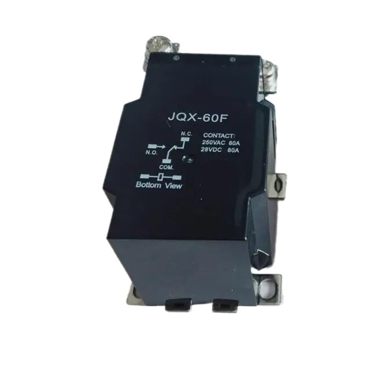 Relé electromagnético JQX-60F solución para caídas de tensión e interrupción de corriente 80A DC24V 1