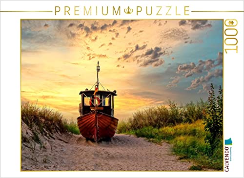 CALVENDO Puzzle Ahlbeck, Usedom 1000 Teile Puzzle quer | Lege-Größe cm Foto-Puzzle für glückliche Stunden