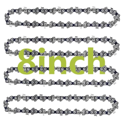 4 Pack 8 Inch Pole Saw Chain