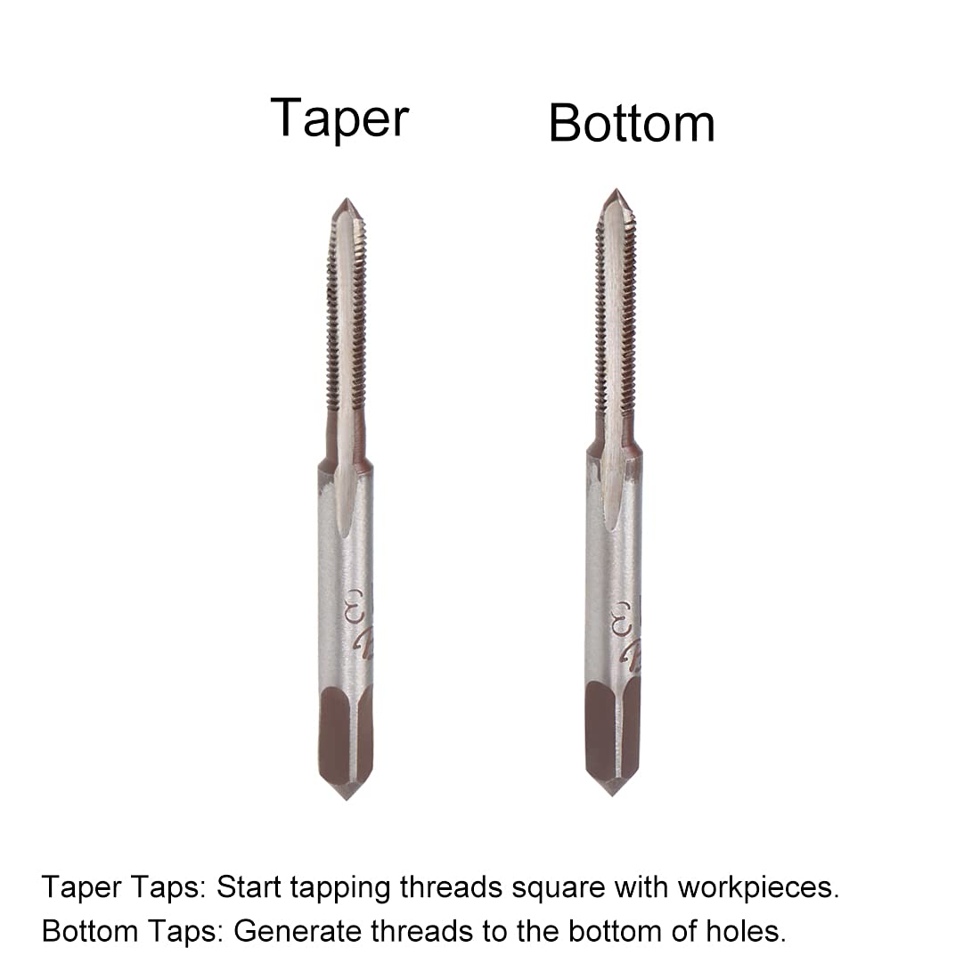 HSS M15 X 1mm Tap And Die Set - Metric Thread Right Hand For Metalworking & Repair