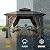 DWVO 10x10ft Hardtop Gazebo Double Roof Hardtop with Nettings and Curtains, Heavy Duty Aluminum Frame Galvanized Steel Outdoor for Patio, Backyard, Deck, Lawns, Grey