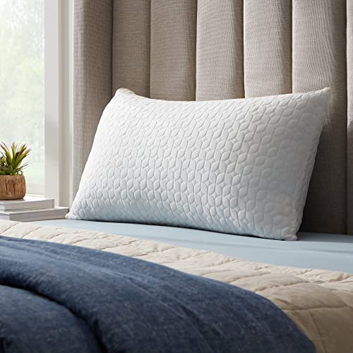 LUCID 80x80 cm Almohada híbrida de Espuma viscoelástica y Microfi...