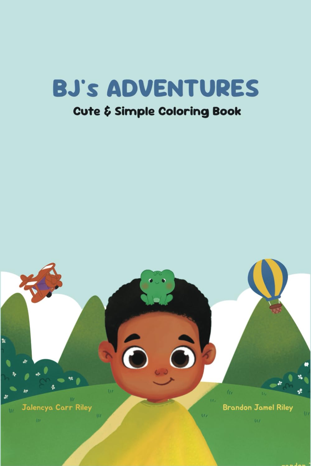 BJ's Adventures Cute & Simple Coloring Book