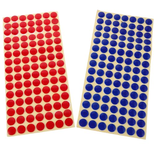 Zerodeko 210 Autocollants Chaud/froid Étanches en Plastique pour Robinet Installation Facile, Indicateurs Cuisine et Salle de Bain à Domicile ou Hôtel