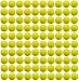 100 X 0.68 Cal. PVC/Nylon Riot Balls Self Defense Less Lethal Practice Paintball