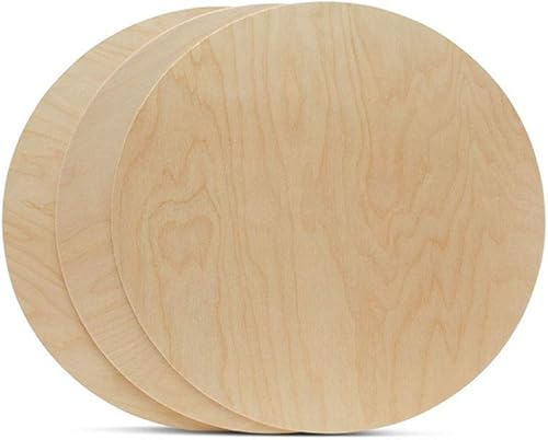 Miniatura 4 de Woodpeckers- Círculo de madera de diferentes tamaños