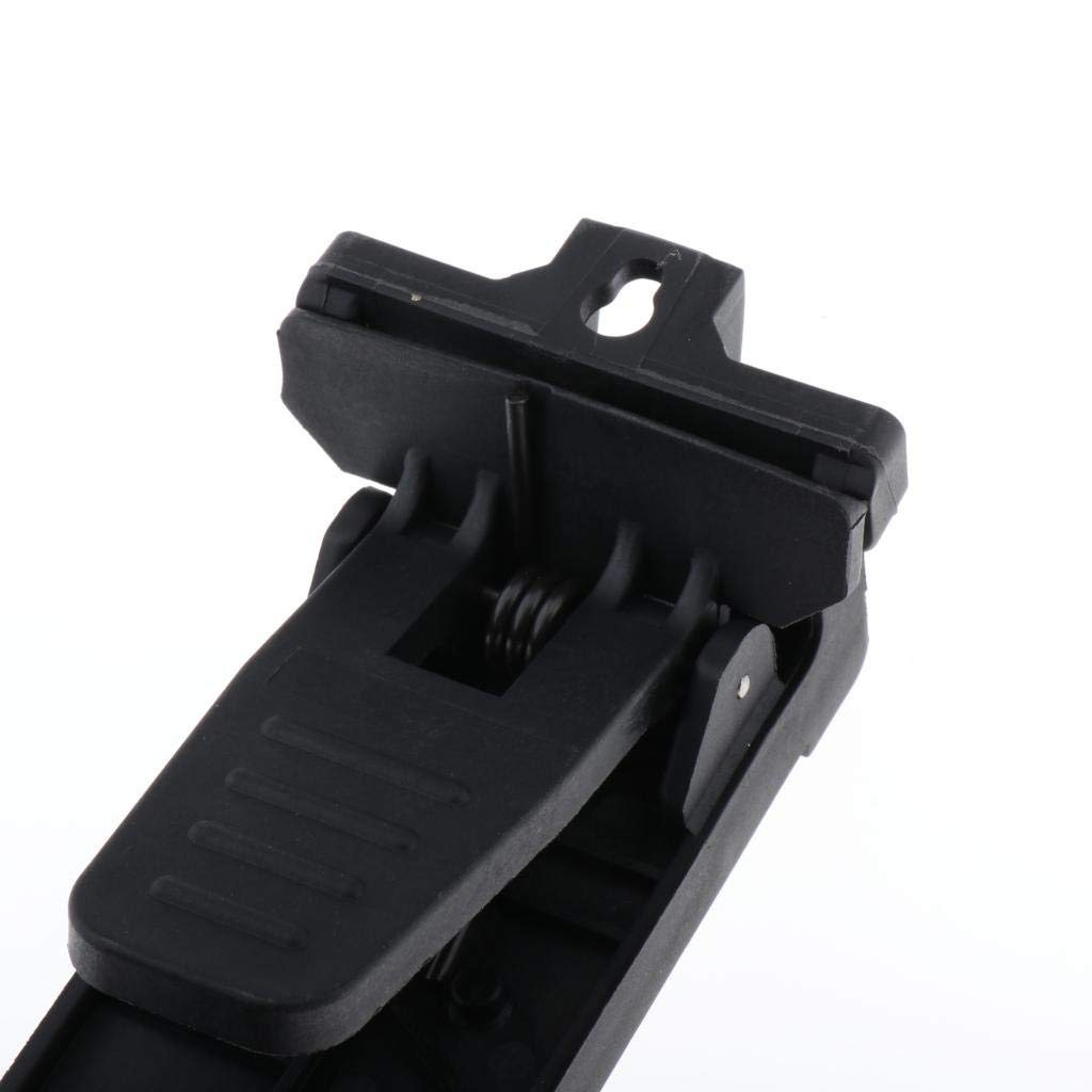 1 adaptador de soporte de nivel láser con clip magnético para colgar en el techo, color negro, no 1