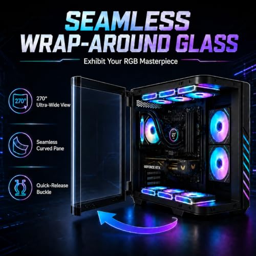 Image of Gaming PC Desktop Computer Core Ultra 7 265F up to 5.3GHz, RTX 5060 Ti