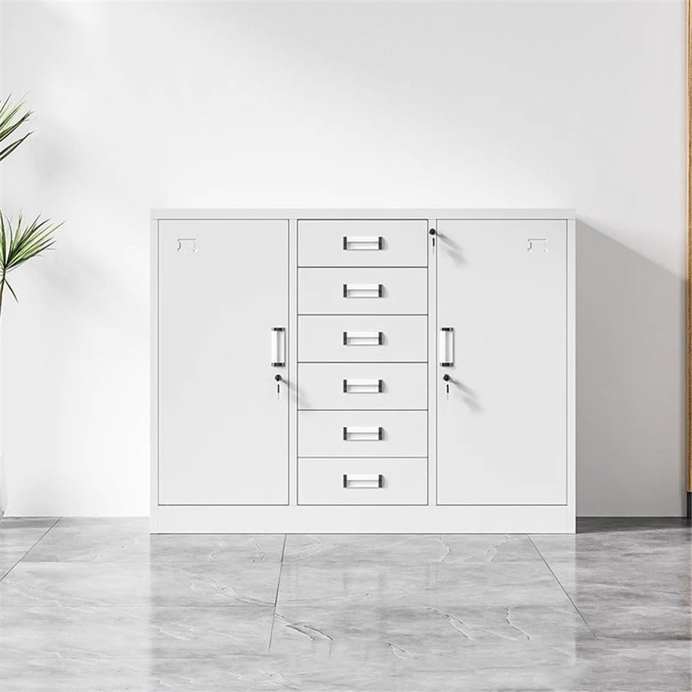 Schedario in acciaio con serratura - Archiviazione per ufficio per file legali, studio domestico e gestione dei dati - & Archivio sicuro per soluzioni efficienti per spazi di lavoro