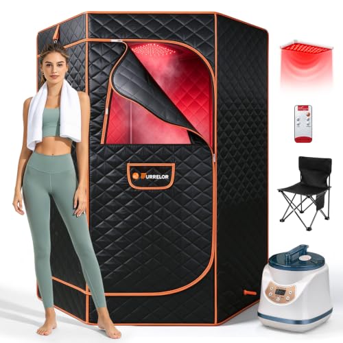 FURRELOR XL Pentagonal 3L 1500W Steam Sauna Tent