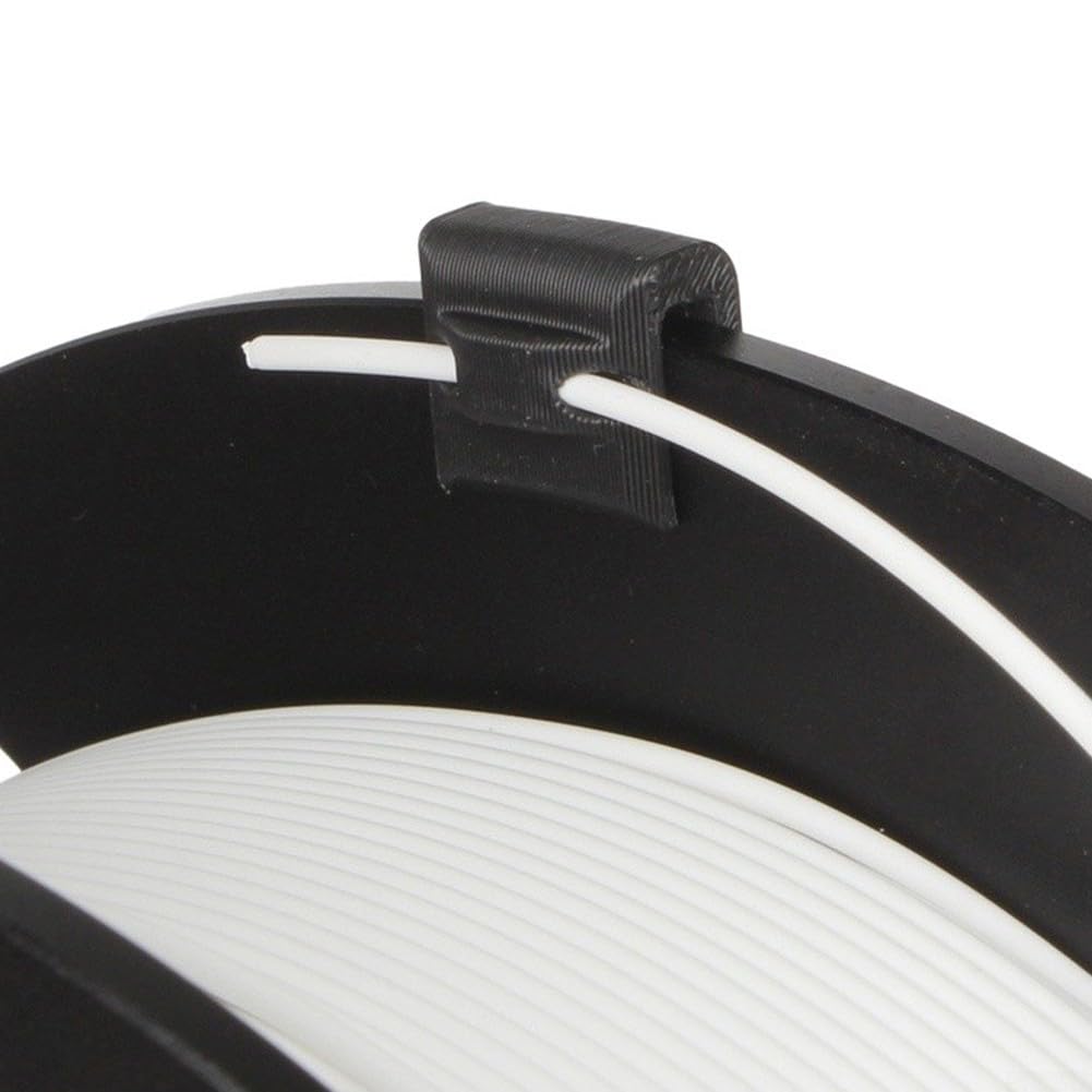 Bobina de filamento reutilizable, 1 paquete de aluminio vacío para carrete de impresora 3D, diseño desmontable resistente al calor para recambios PLA ABS, compatible con Bambu Lab