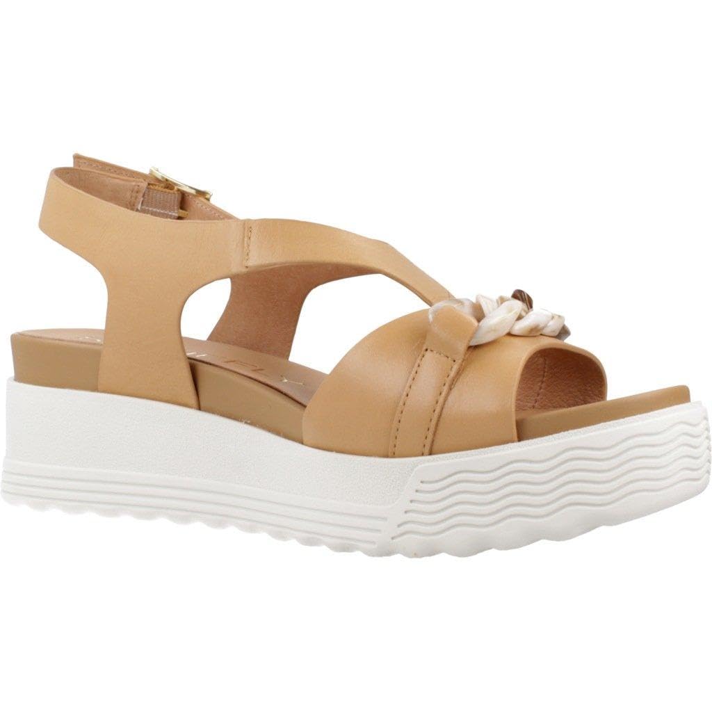Stonefly 220903 Parky Lt Brown Sandali per Donna in Pelle