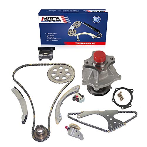 MOCA Timing Chain Kit Water Pump for 07-11 for Chevrolet Colorado, GMC Canyon, Hummer H3 Isuzu i-290 & i-370 2.9L 3.7L L4