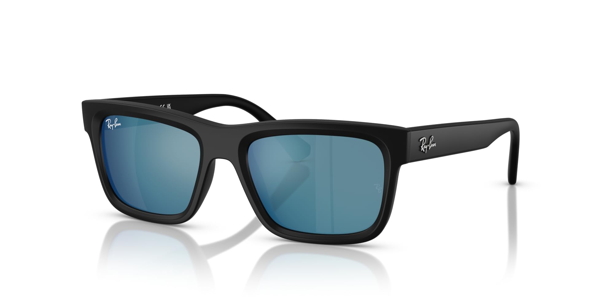 RAY-BAN JUNIOR 0RJ9196S 100S55 Matte Black 49/17/130 okulary przeciwsłoneczne dla dzieci