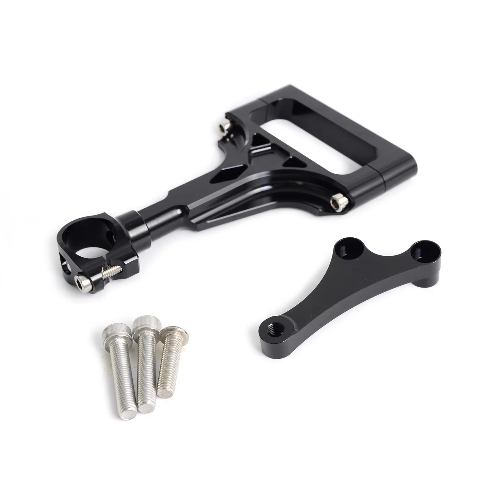 Amortiguador dirección Compatible con para Z750R 2011-2012 Soporte De Montaje del Estabilizador del Amortiguador De Dirección De La Motocicleta