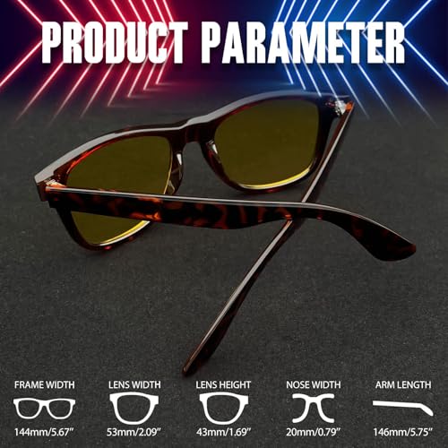 Image of Joopin Square Sunglasses Polarized UV400 Designer Sun Glasses Men Women
