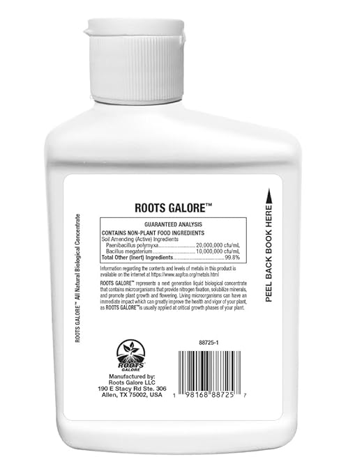 RG800147 Fertilizante Líquido 8 oz - Mejora Germinación y Crecimiento de Raíces miniatura 2