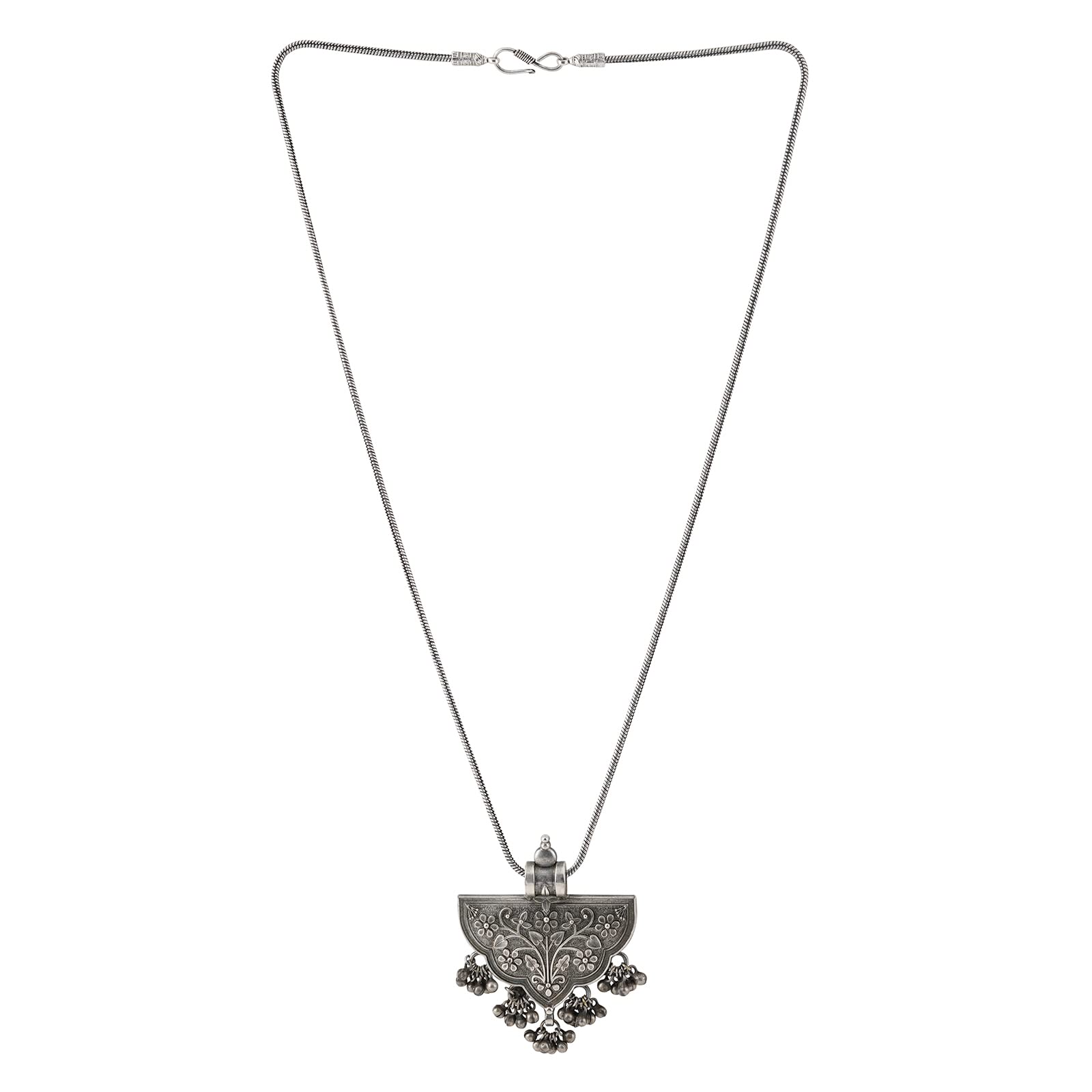 TEEJH Aadri Silver Oxidised Necklace (B0BSGVQ1SR) Amazon Price History, Amazon Price Tracker