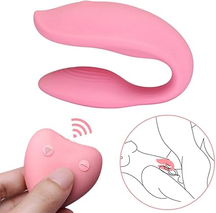 SchwarzSex Vibrador Tipo C Control Remoto de Doble Motor ...