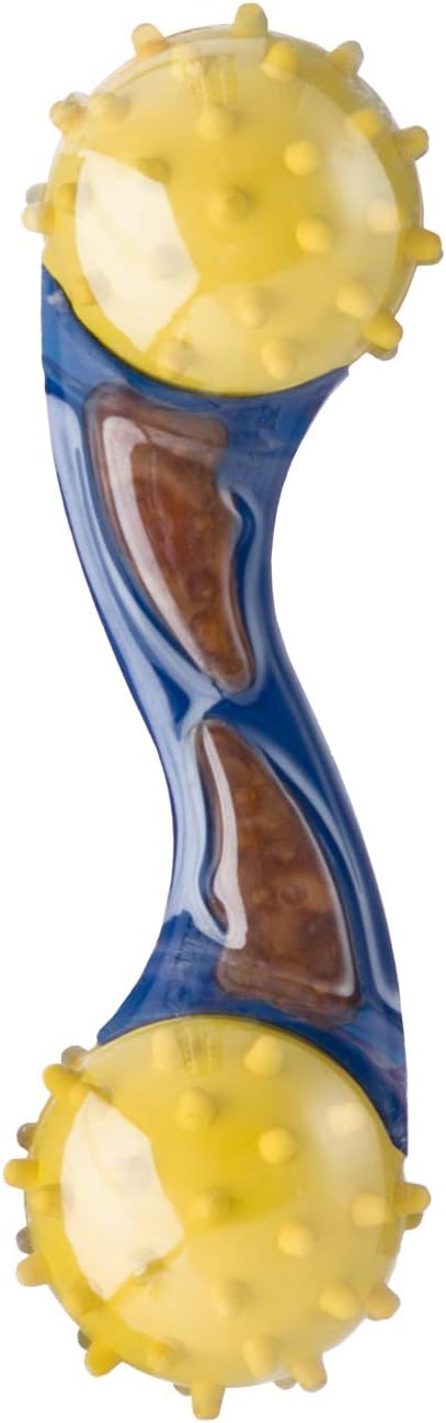 Hartz Chew 'n Clean Bounce & Bite Bacon Flavored Dental Dog Chew Toy and Treat - Large