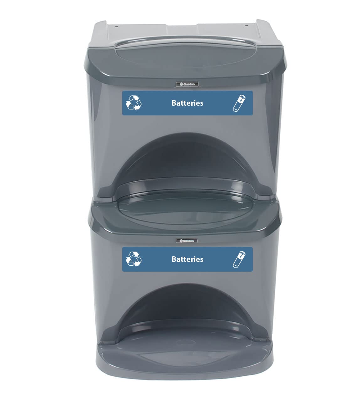 Buy Glasdon Nexus Stack 16G Battery Recycling Bin (Dark Gray, Blue