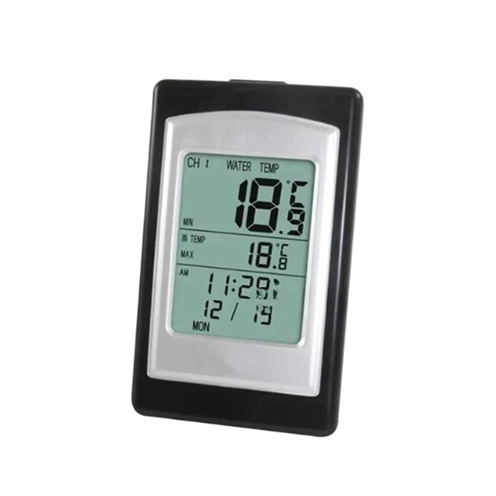 Termometr Do Wody Zasilany Energią Słoneczną Bezprzewodowy Termometr Basenowy Swim SPA Staw Wanna Wodoodporny Cyfrowy LCD Podświetlany Pływający Przetwornik Temperatury Miernik