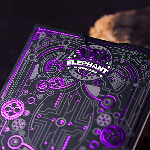 Cyberpunk Purple Playing Cards - Image 7