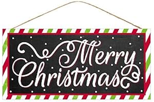 Craig Bachman 12" Merry Christmas Sign for Wreaths