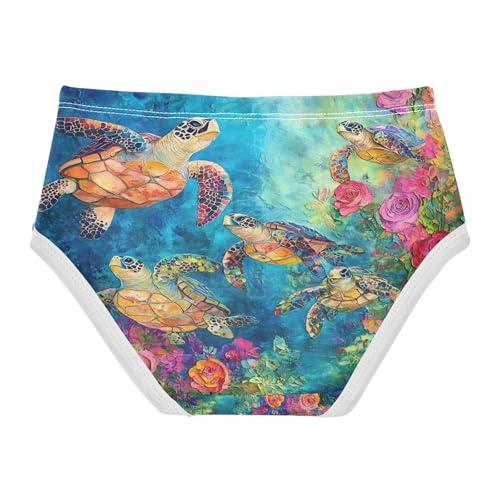 Toddler Girls's Underwear 2T 202b8943ocean Sea Turtles2